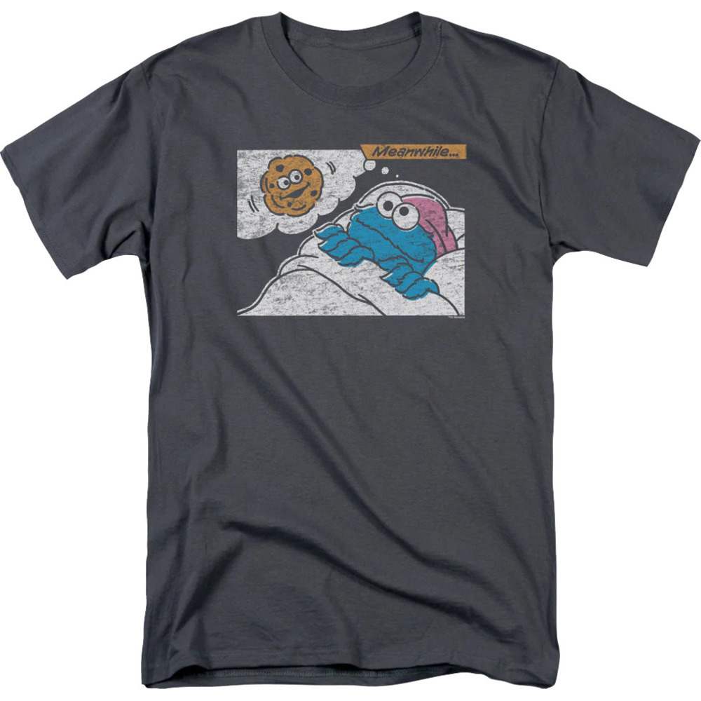 Meanwhile Cookie Monster Sesame Street Tshirt